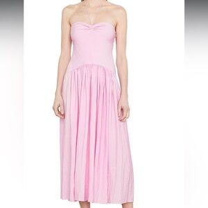 Halter Midi Dress in Lavender - VINCE